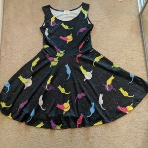 Cowcow Space Cat Dress